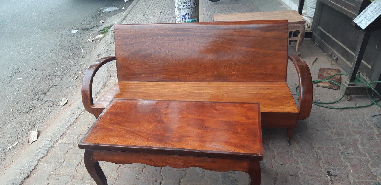 bàn ghế gỗ kiểu xưa 