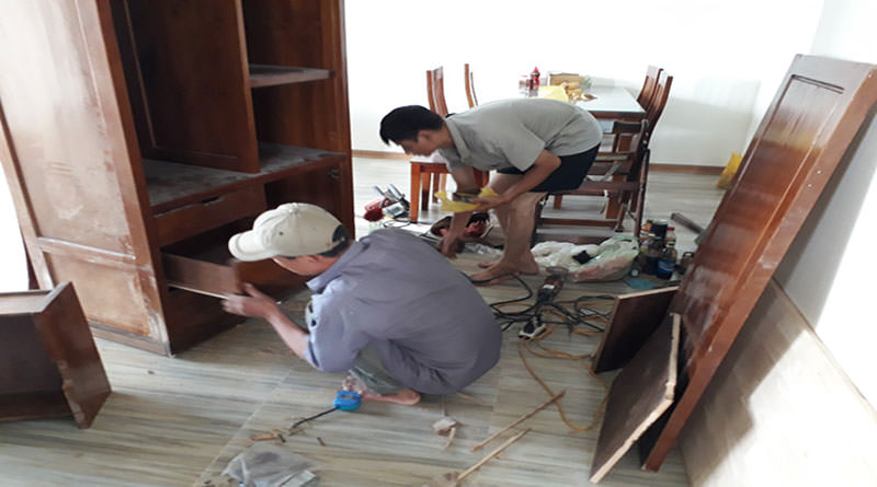 dịch vụ sửa chữa đồ gỗ tại nhà