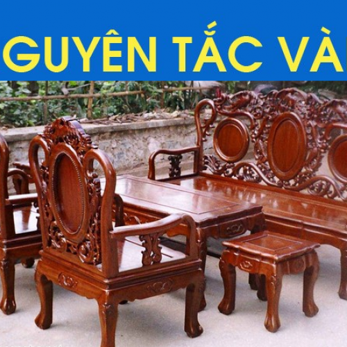 4 nguyên tắc “vàng” khi mua bàn ghế gỗ phòng khách giá bình dân