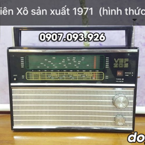 Radio Vef 206 - Tìm lại những ký ức xưa